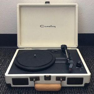 Crosley record player; from Urban Outfitters